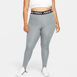 Women's - Nike Plus Size Pro 365 Tights - Grey