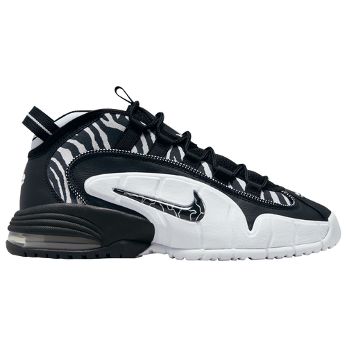 Shop Nike Mens  Air Max Penny In Black/grey/white