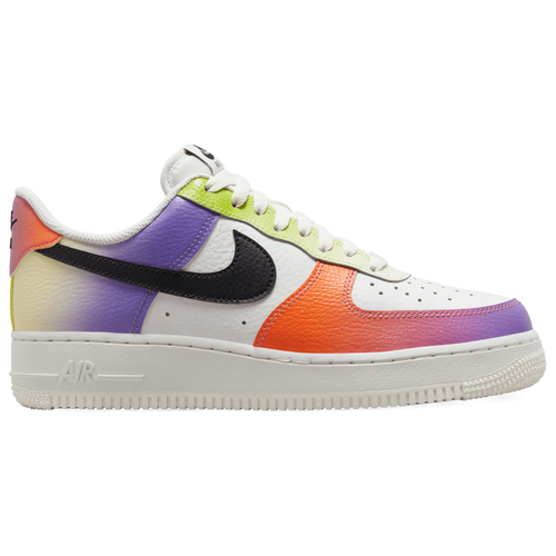 

Nike Womens Nike Air Force 1 '07 - Womens Basketball Shoes Summit White/Black/Bright Mandarin Size 11.5