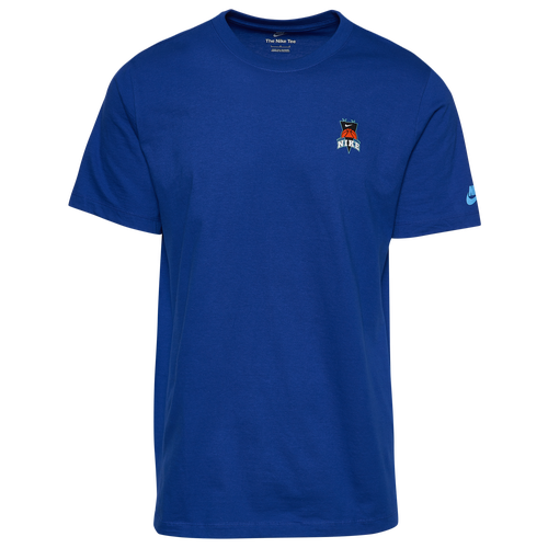 

Nike Mens Nike Frenzy T-Shirt - Mens Blue/White Size S