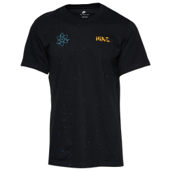 Men's - Nike AOP Mars T-Shirt - Black/Orange