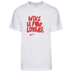 Men's - Nike Lovers T-Shirt - White/Red