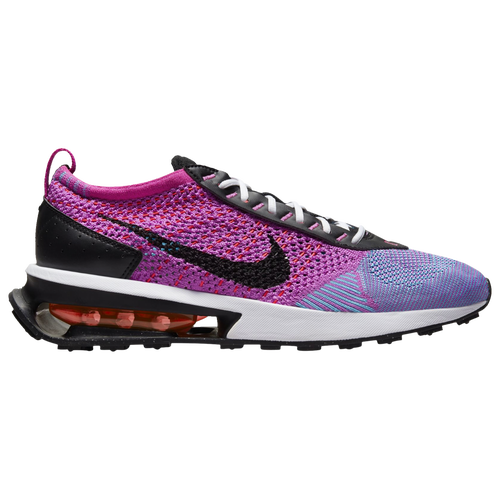 Shop Nike Womens  Air Max Flyknit Racer In Pink/multi