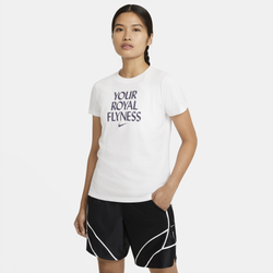 Women's - Nike Dry SSNL T-Shirt - White/White