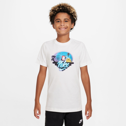 Boys' Grade School - Nike Seasonal Futura T-Shirt - White