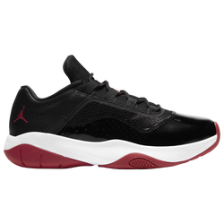 Girls' Grade School - Jordan AJ 11 Comfort Low - Black/Red/White