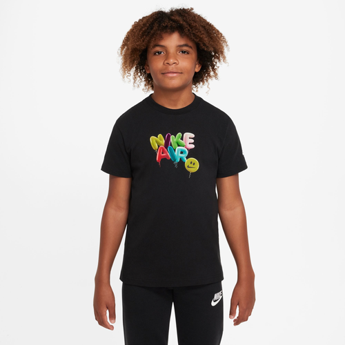 

Nike Boys Nike NSW Create Pack 2 T-Shirt - Boys' Grade School Black/Multi Size M