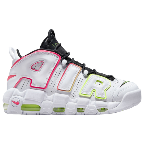 Nike Womens  Air More Uptempo In White/hyper Pink