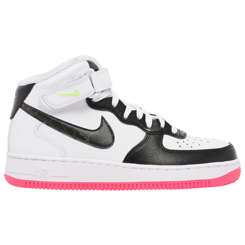 

Nike Womens Nike Air Force 1 '07 - Womens Basketball Shoes White/Black/Volt Size 05.5