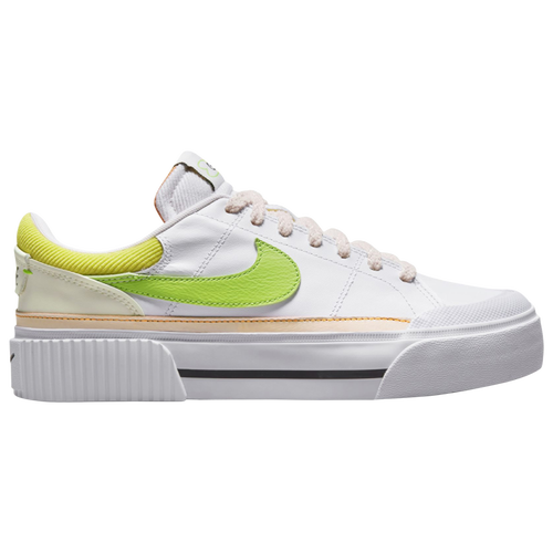 

Nike Womens Nike Court Legacy Lift - Womens Training Shoes Action Green/White Size 09.0