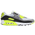 Nike Air Max 90 - Men's White/Particle Grey/Volt/Black