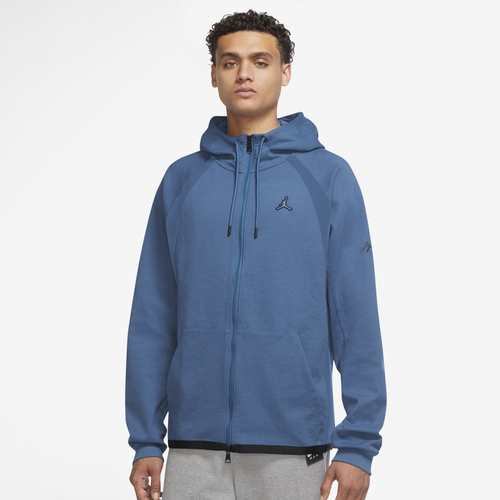 

Jordan Mens Jordan Essential Warm-Up Jacket - Mens Dk Marine Blue Size XL
