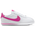 Nike Cortez - Boys' Grade School White/Laser Fuchsia