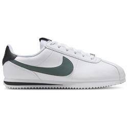 Boys' Grade School - Nike Cortez - White/Vintage Green/Black