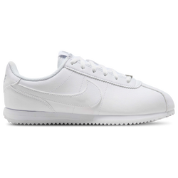 Boys' Grade School - Nike Cortez - White/White/Wolf Grey