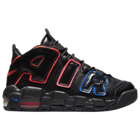 Nike Air More Uptempo Black/White-University Red FB1344-001 Grade-School  Size 4Y Medium 