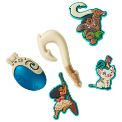 Youth - Crocs Jibbitz Disney Moana 5 Pack - Brown/Green