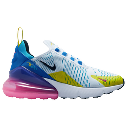 Girls' Grade School - Nike Air Max 270 Futura - Pink/White/Blue