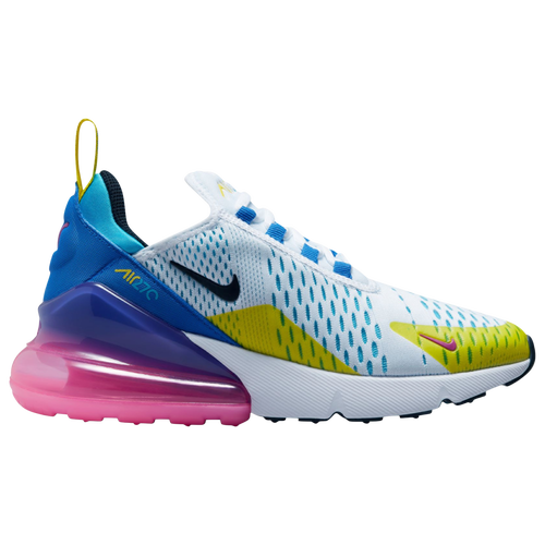 Nike Kids Air Max 270 Sneaker In White pink blue ModeSens