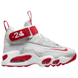 Boys' Grade School - Nike Air Griffey Max 1 - White/Grey/Red