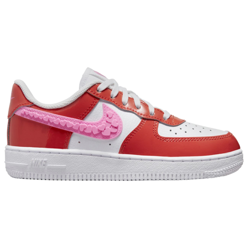 Nike Girls Air Force 1 LV8 - Shoes Red/Pink/White Size 07.0