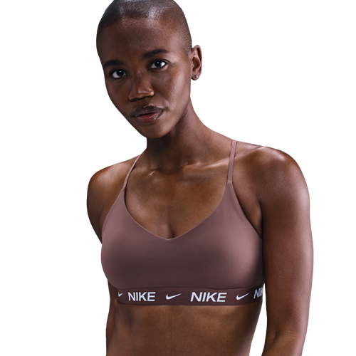 WOMENS - Nike Dri-FIT Indy Bra - Tattoo/White