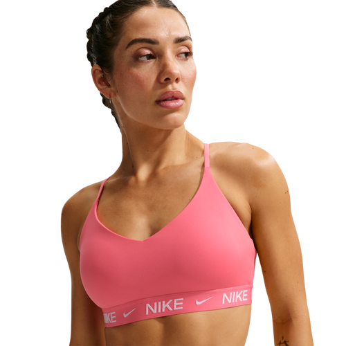 WOMENS - Nike Dri-FIT Indy Bra - Sea Coral/White