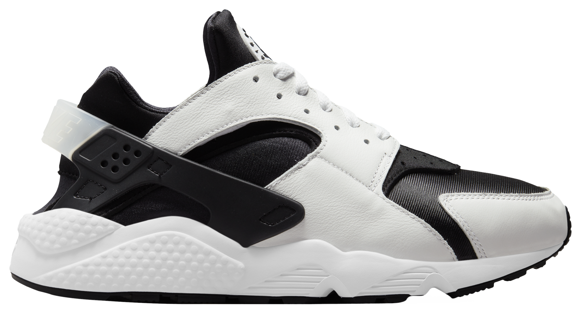 Nike air huarache white best sale on feet