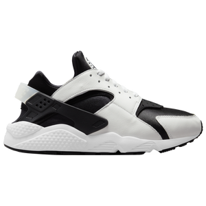 Nike huarache white hot sale on feet