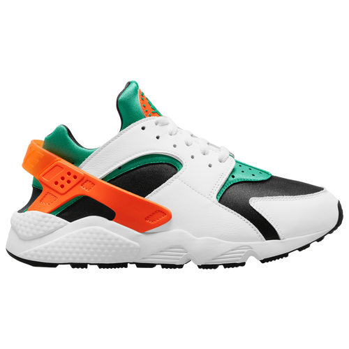 MENS - Nike Air Huarache - White/Orange Green
