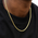 GLD 4MM Rope Chain Necklace 22 - Men's Yellow Gold