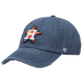 47 Brand Astros Weathered 47 Clean Up Cap - 47 Brand Blue/Multi