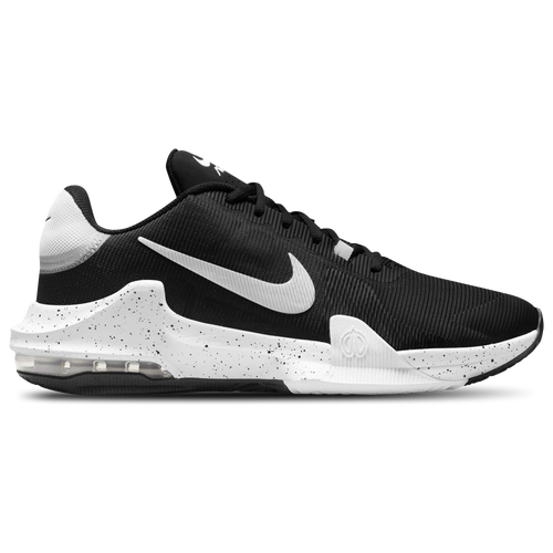 

Nike Mens Nike Air Max Impact 4 - Mens Basketball Shoes Black/White/Wolf Grey Size 08.0