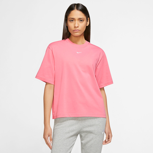Nike Women's  Sportswear Essentials Boxy T-shirt In Pink