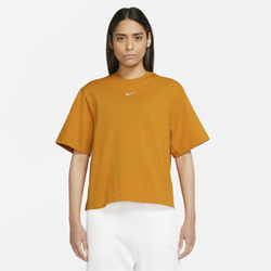 Women's - Nike NSW Boxy T-Shirt - Beige/White