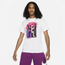 Nike Futura T-Shirt - Men's White/Pink/Purple