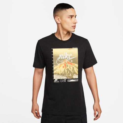 

Nike Mens Nike OC Pack 2 Solar Mountain T-Shirt - Mens Yellow/Black Size S