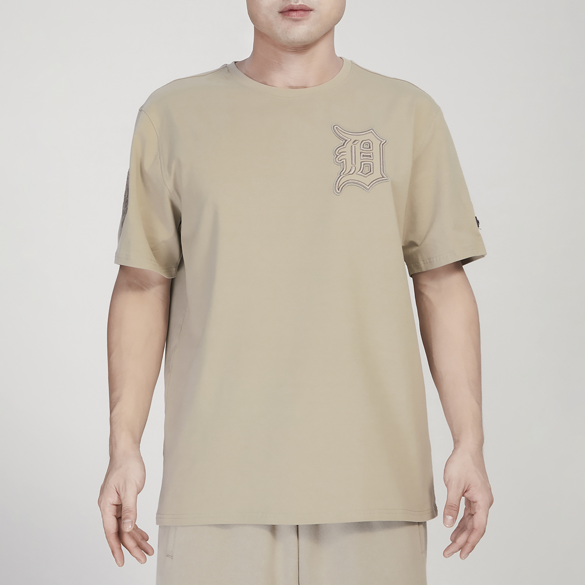 Pro Standard Mens Brewers Tonal Sj T-shirt In Taupe