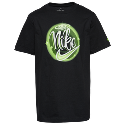 Girls' Grade School - Nike Air Brush T-Shirt - Black/Black