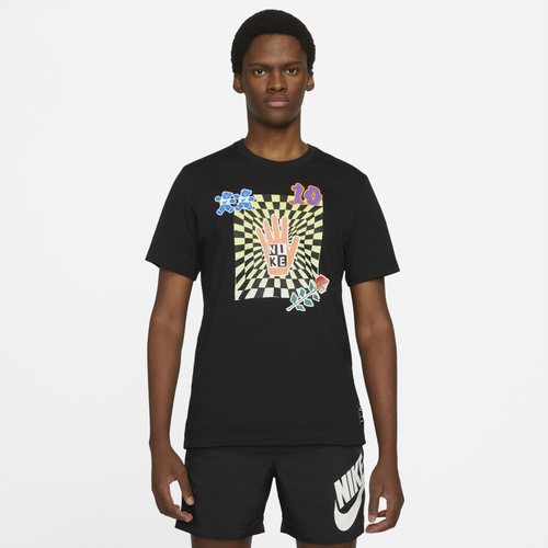 

Nike Mens Nike A.I.R. GX T-Shirt - Mens Black/Multicolor Size 3XL