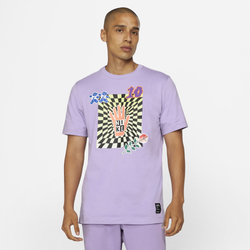 Men's - Nike A.I.R. GX T-Shirt - Purple/Multicolor