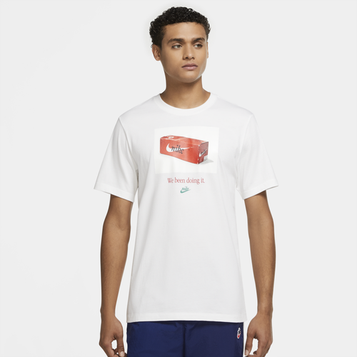 

Nike Mens Nike Swoosh 50 Photo T-Shirt - Mens White Size XS