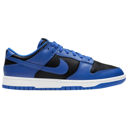 Nike Dunk Low "hyper Cobalt" Sneakers In Black/blue/white