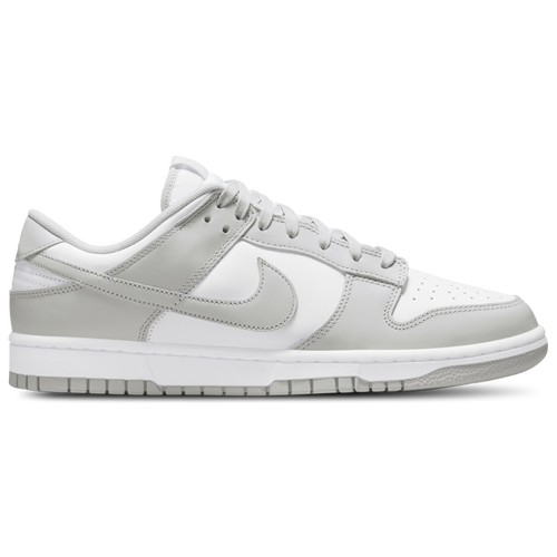 

Nike Mens Nike Dunk Low Retro - Mens Basketball Shoes White/Grey Fog Size 10.5