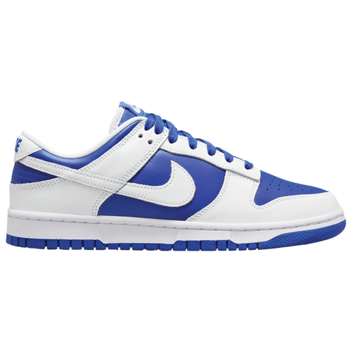 

Nike Mens Nike Dunk Low Retro - Mens Basketball Shoes Racer Blue/Racer Blue/White Size 11.0