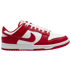 Men's - Nike Dunk Low Retro - Gold/Red/White