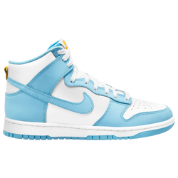 Men's - Nike Dunk Hi - White/Blue/Yellow