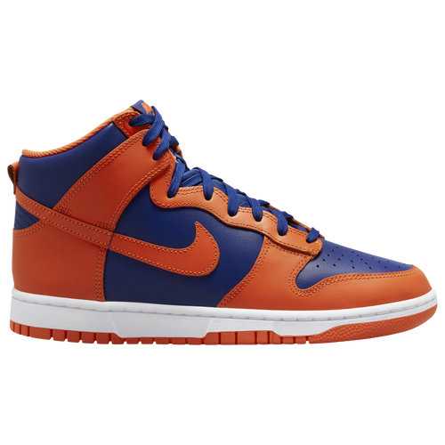 

Nike Mens Nike Dunk Hi - Mens Shoes Orange/Blue Size 10.0