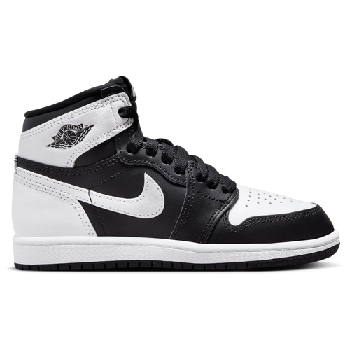 Shop Jordan Boys  Retro 1 High Og In White/white/black