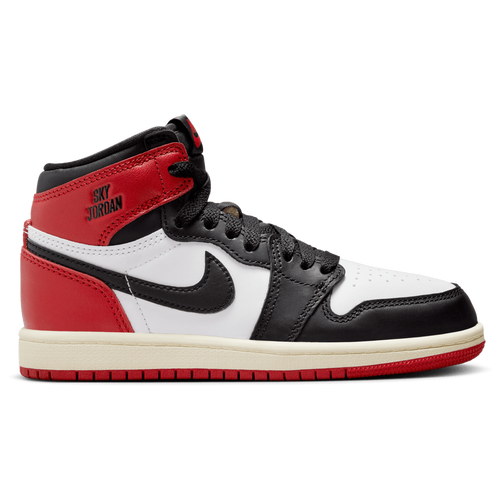 

Boys Preschool Jordan Jordan Retro 1 High OG - Boys' Preschool Shoe White/Black/Red Size 01.0